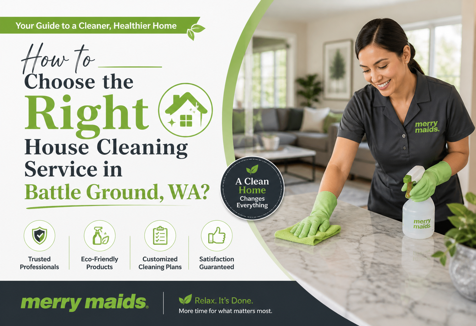 Battle Ground house cleaning service guide