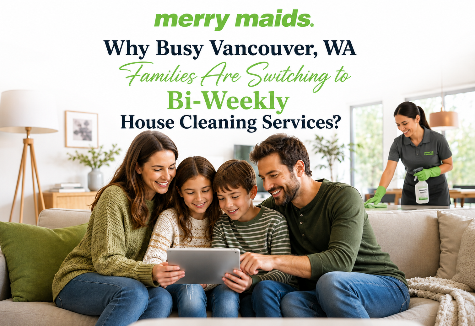 Bi Weekly House Cleaning Vancouver WA for Busy Family Homes