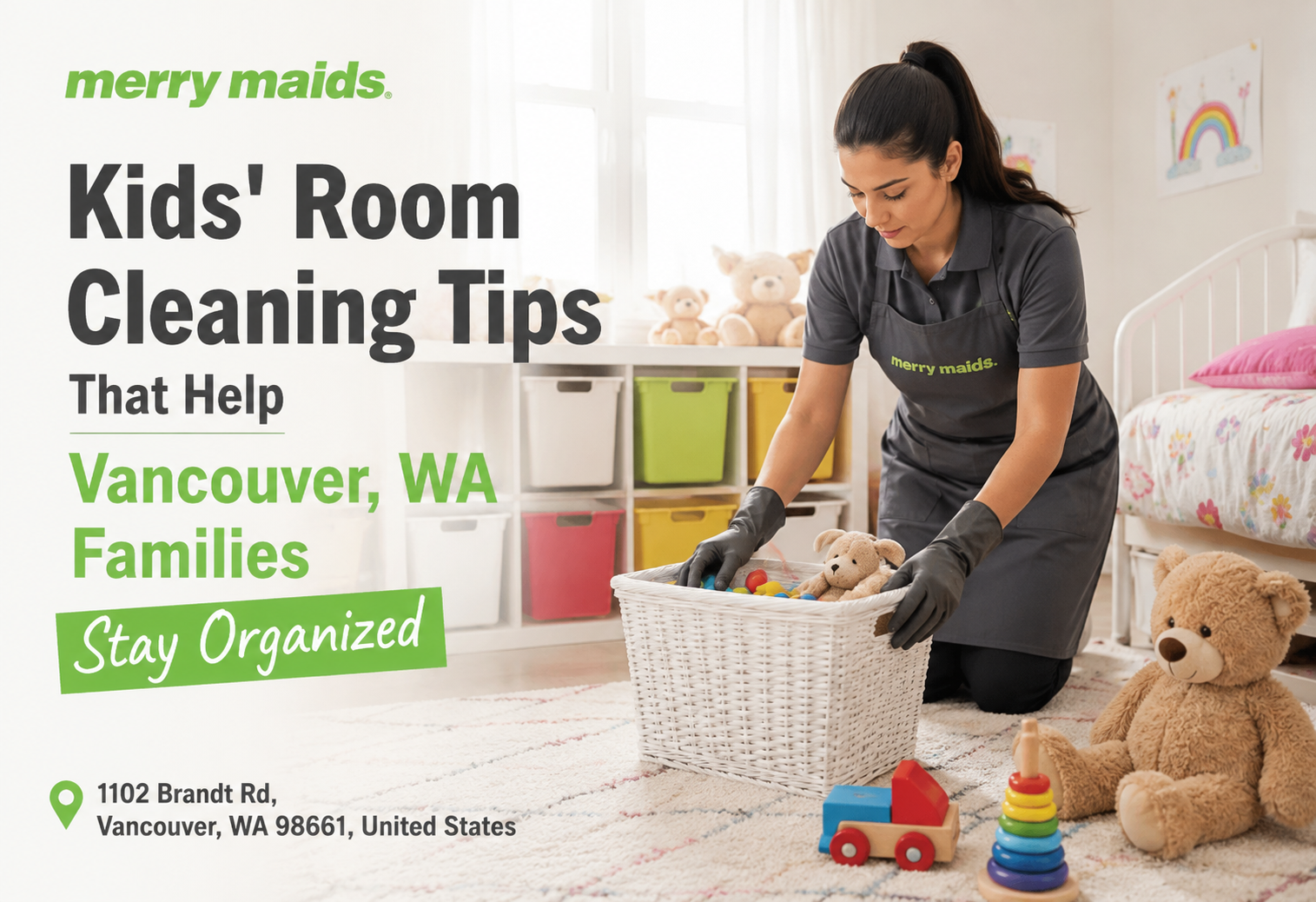 Kids room cleaning Vancouver WA tips for an organized and tidy children's room